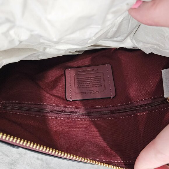 Red Coach Purse - Picture 3 of 6